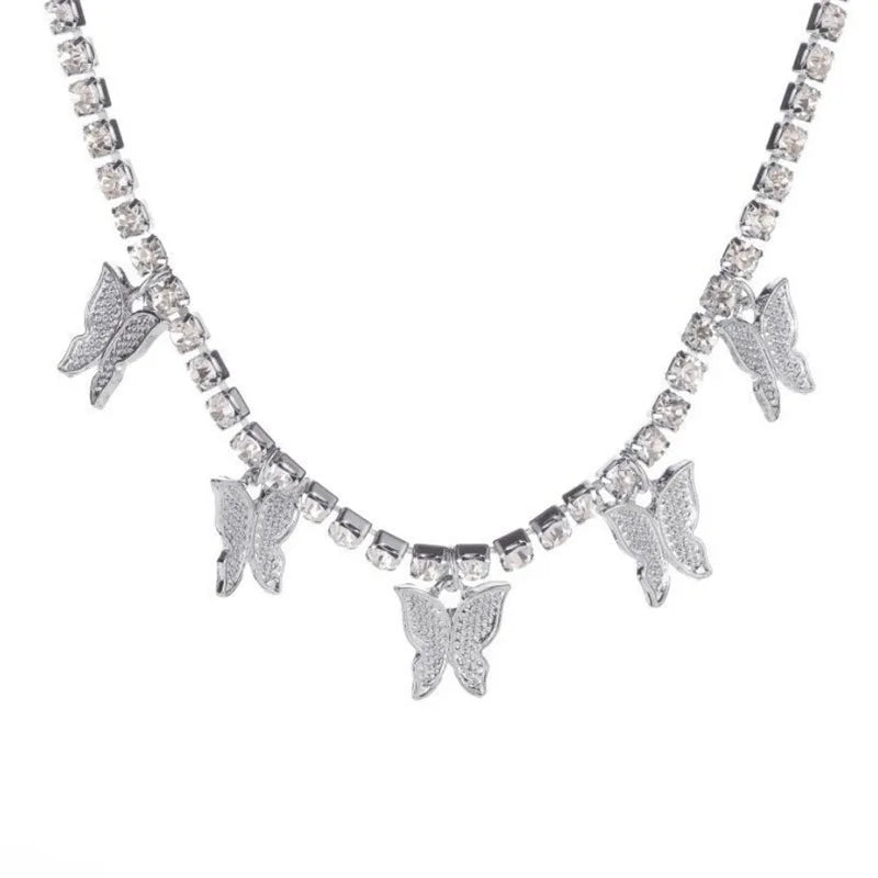 Fashion Butterfly Women Necklace