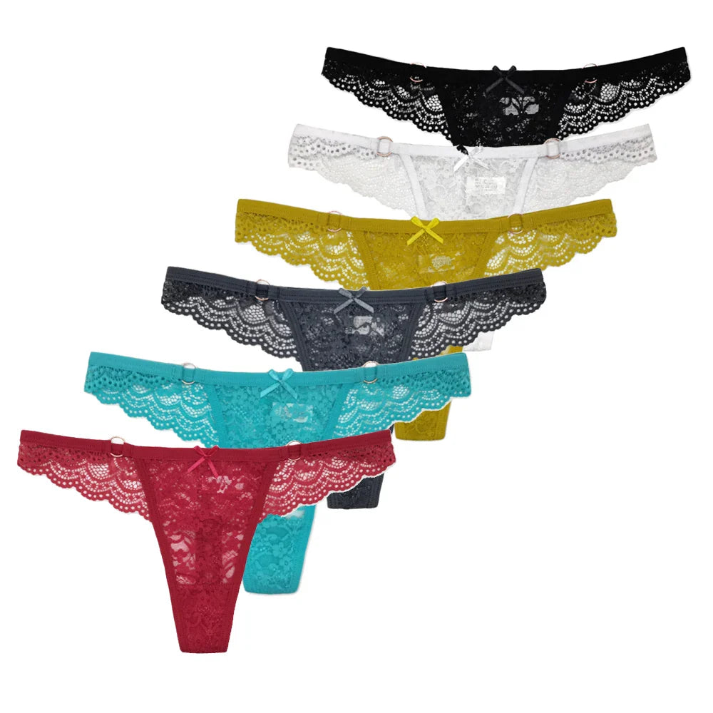 5 Pcs Set Thongs for Women
