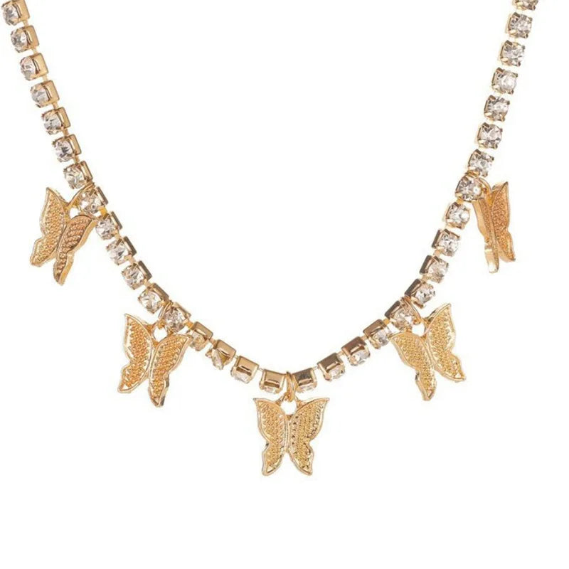 Fashion Butterfly Women Necklace