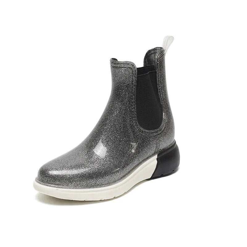 Heightened Shiny Rain Boots