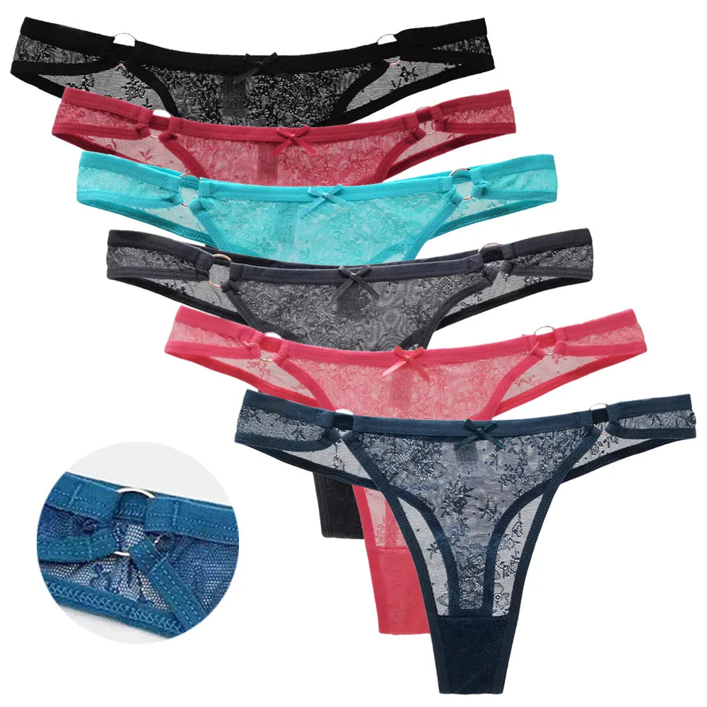 5 Pcs Set Thongs for Women