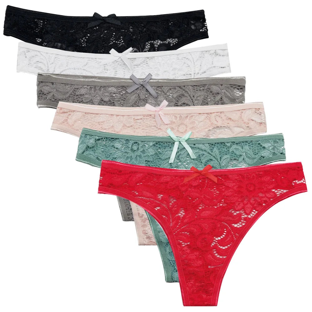 5 Pcs Set Thongs for Women